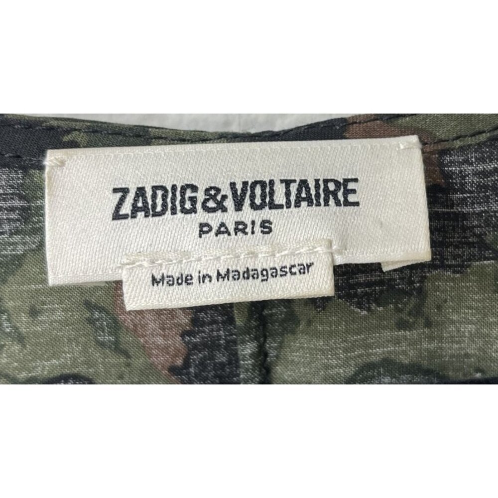 Zadig and Voltaire Y2K Slip Dress Maxi Paris Rebelle‎ Leo XS Leopard Print - Picture 9 of 11